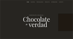 Desktop Screenshot of chocolatecolonial.com.ar